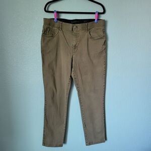 Men's Calvin Klein Olive Green Slim Pants Jeans 38
